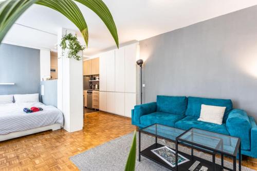 Lovely Studio with a big terrace Novi Beograd stan na dan smestaj apartmani